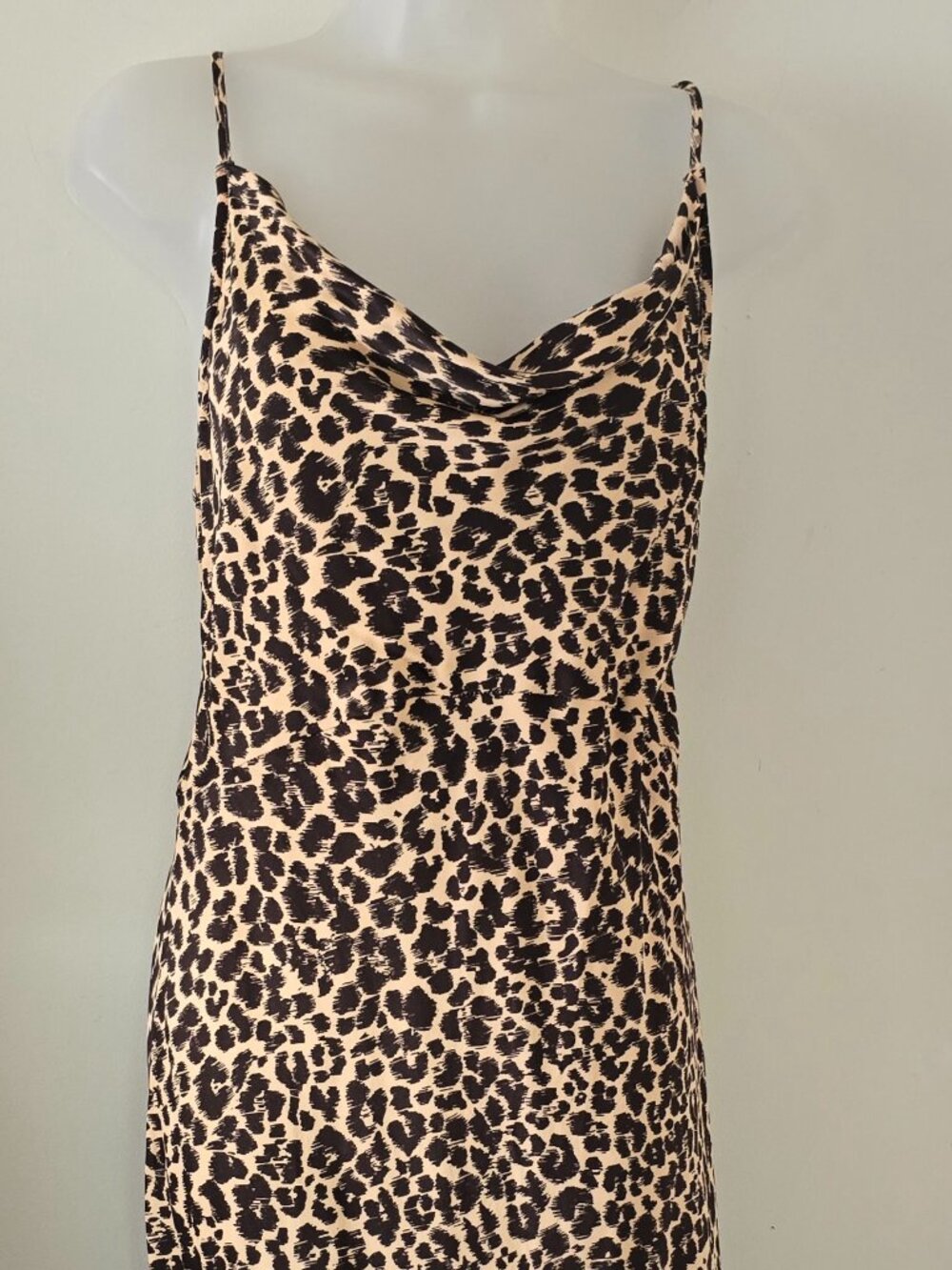 Sexy & Sultry Anthropologie Leopard Print Sleeveless Dress - Size XL